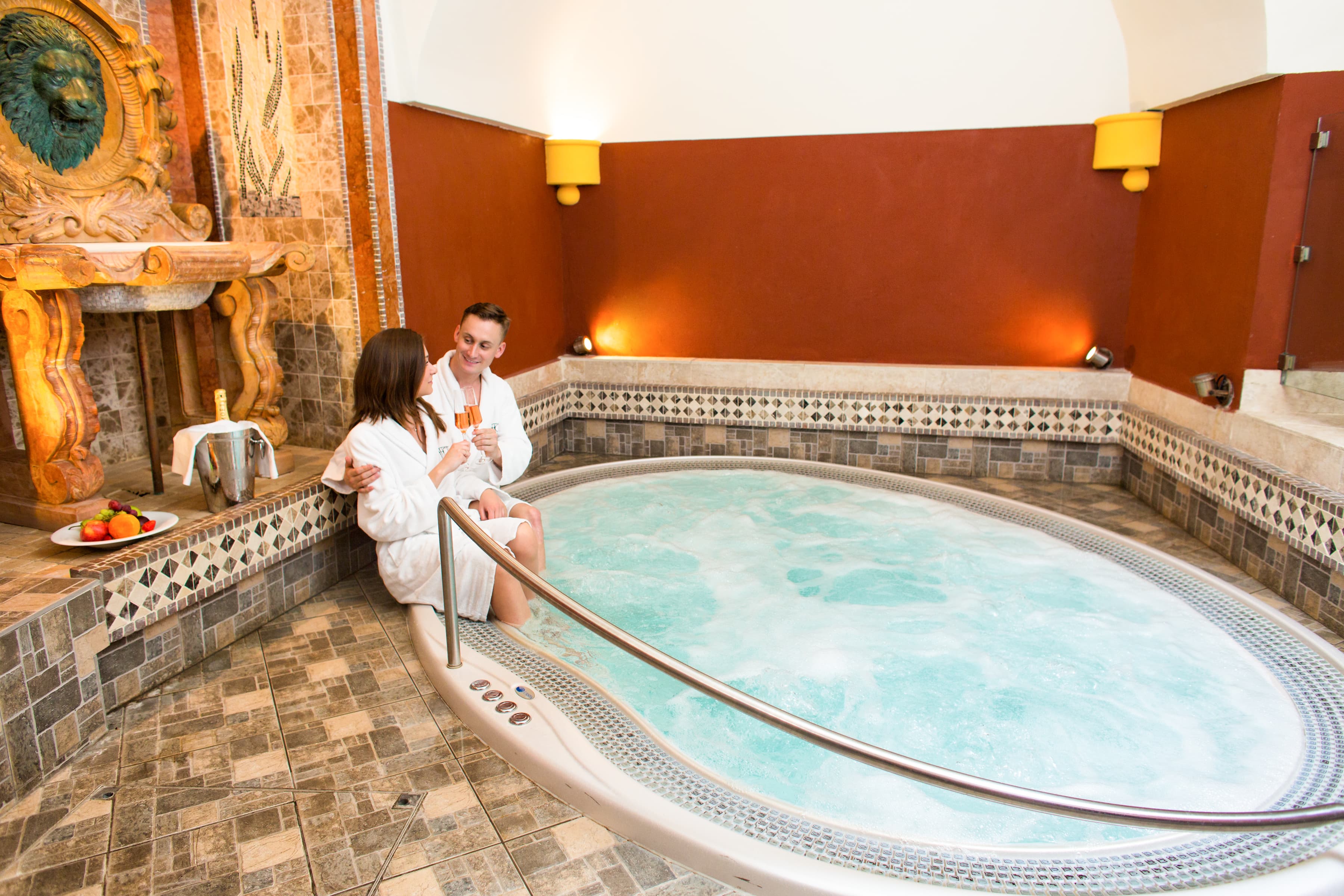 Relaxace ve vířivce