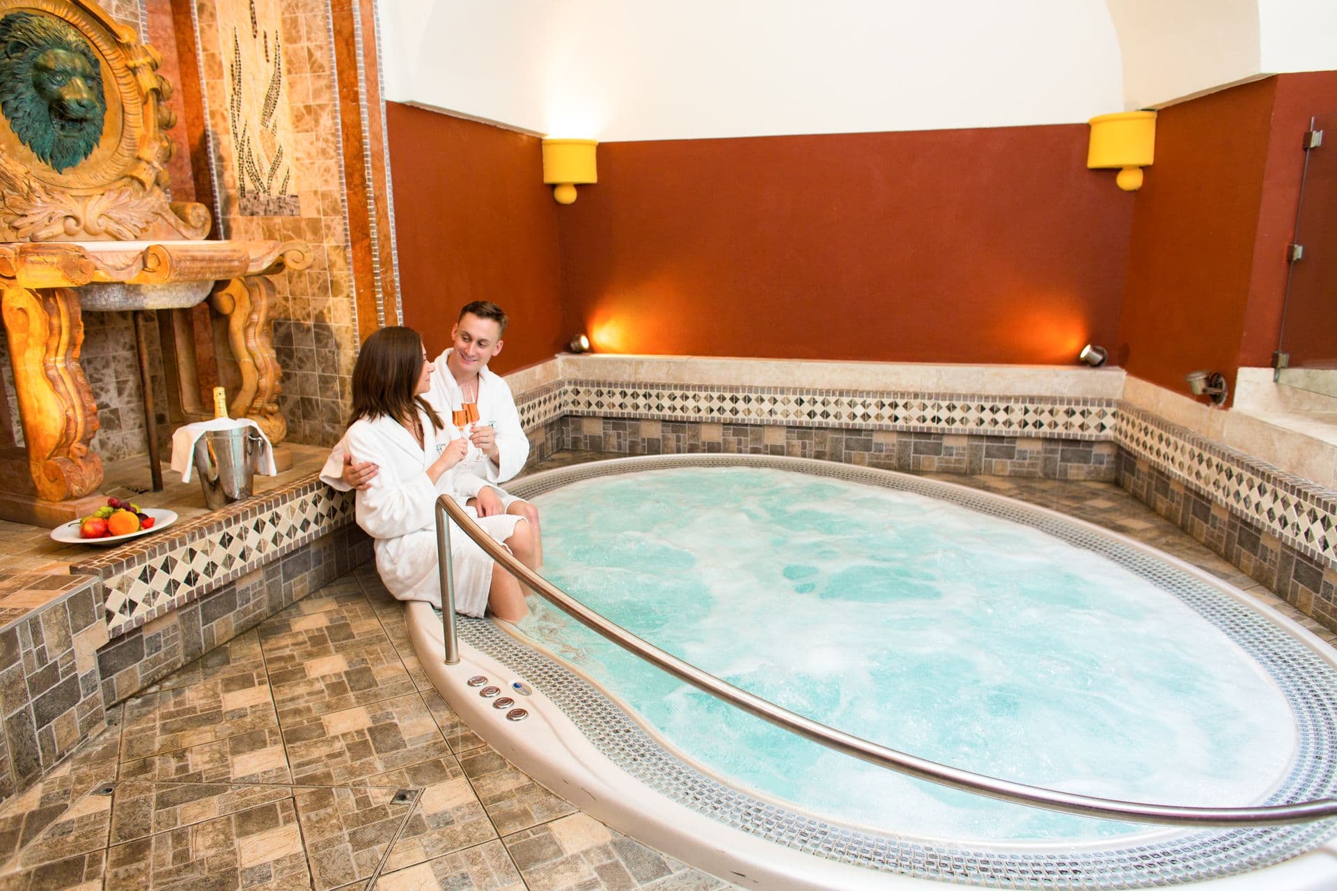 Entspannung im Whirlpool