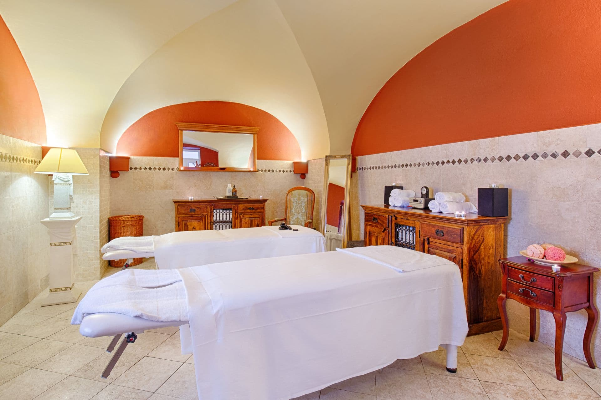 Entspannende Wellness-Massage